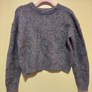 Gray Wool Garage Pullover Sweater